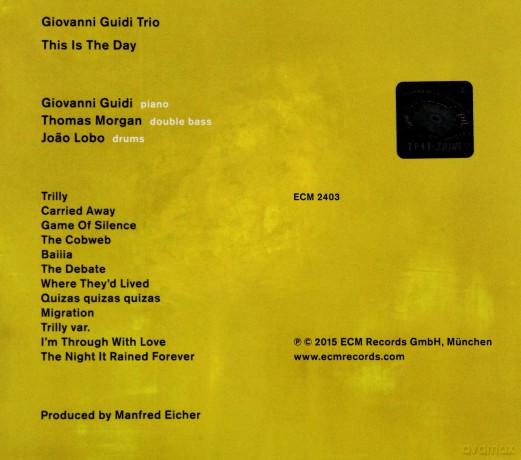 Giovanni Guidi Trio: This is the Day [CD]