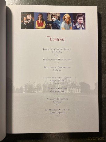 Dark Shadows Return To Collinwood Book [KSIĄŻKA]