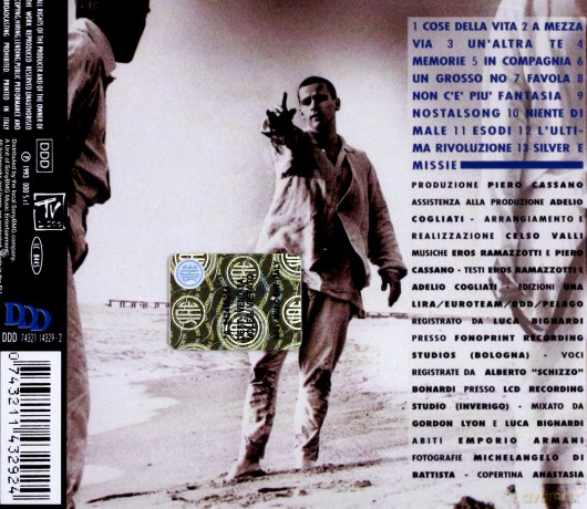 Eros Ramazzotti: Tutte Storie/Original Italian Version [CD]
