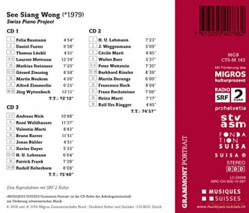 Baumann: Swiss Piano Project [3CD]