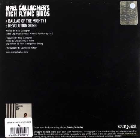 Noel Gallagher's High Flying Birds: Ballad Of The Mighty I [Winyl]