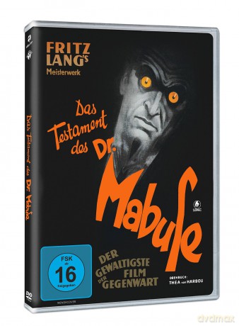 Das Testament Des Dr.Mabuse [DVD]