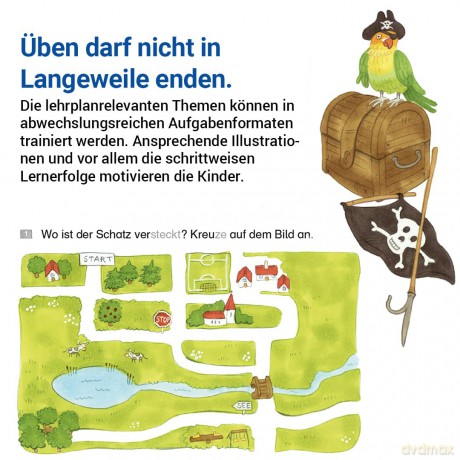 Das Ubungsheft Lesen 2: Lesetraining Und Leseverstandnis, Deutsch, Klasse 2 [KSIĄŻKA]