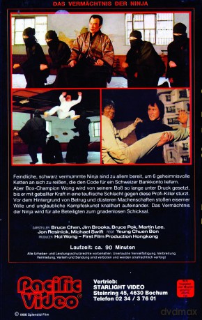 Das Vermaechtnis Der Ninja [DVD]