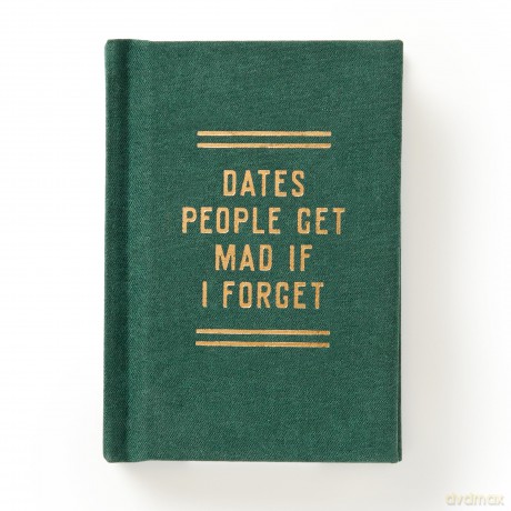 Dates People Get Mad If I Forget Tiny Diary [KSIĄŻKA]