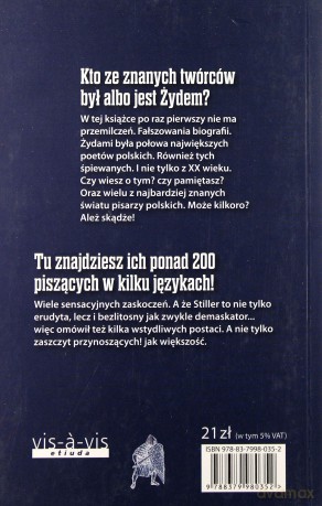 Abecadło żydowskich pisarzy z Polski - Robert Reuven Stiller [KSIĄŻKA]