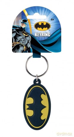 DC - Batman Logo - Soft Touch Keychain