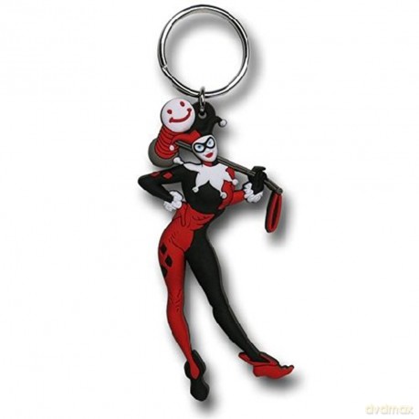 DC - Harley Quinn - Soft Touch Keychain