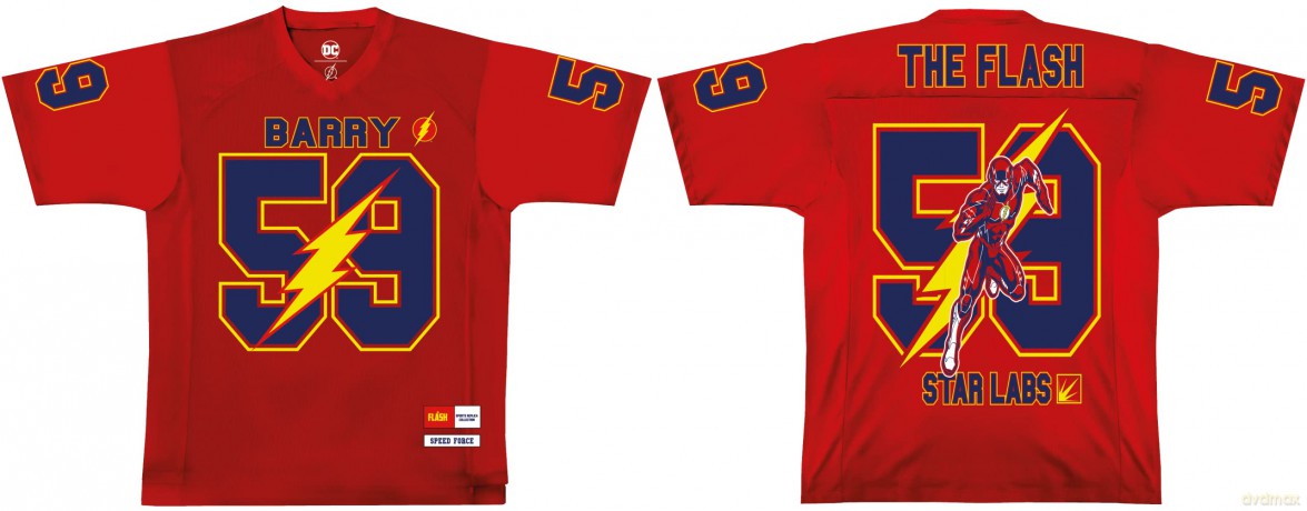 DC - The Flash - T-Shirt Sports US Repli