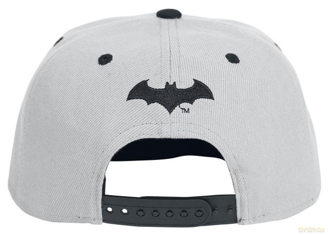 DC COMICS - Batman Logo/Text - Grey/Bla
