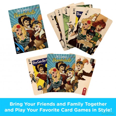 P.Derive: DC COMICS - Bombshells - Playing Cards