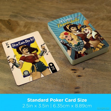 P.Derive: DC COMICS - Bombshells - Playing Cards