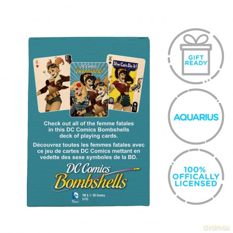P.Derive: DC COMICS - Bombshells - Playing Cards