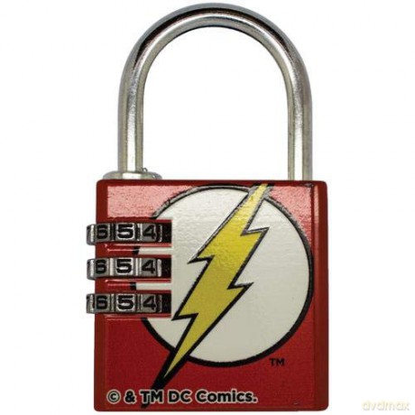 Cadenas: DC COMICS - Brass Padlock - The Flash