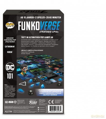 Jeu De Plateau: DC COMICS - Funkoverse 101 2-Pack - Expa