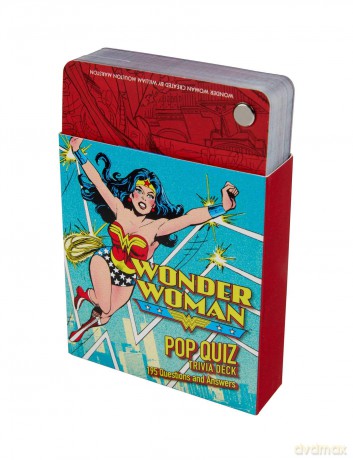 DC Comics Wonder Woman Pop Quiz Trivia Deck [KSIĄŻKA]