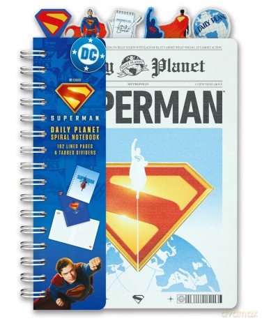DC Superman The Daily Planet Spiral Notebook [KSIĄŻKA]