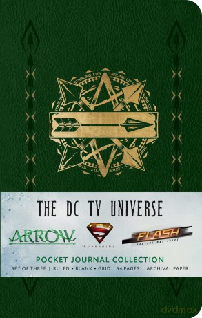 DC TV Universe Pocket Notebook Collection Set of 3 [KSIĄŻKA]
