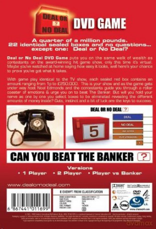Deal Or No Deal (interactive) [DVD]