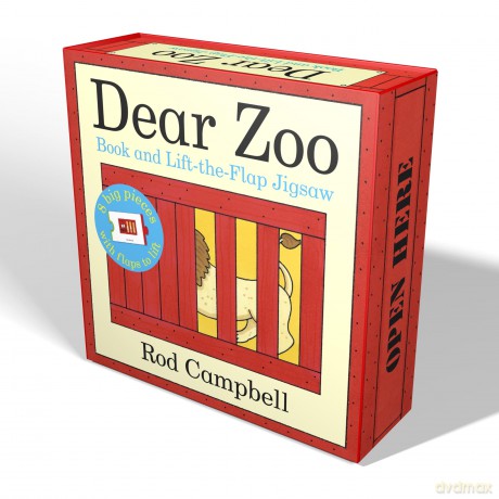 Dear Zoo Book and LifttheFlap Jigsaw Puzzle [KSIĄŻKA]