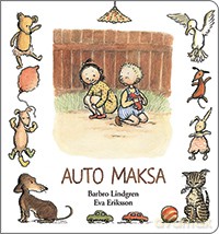 Auto Maksa Kartonowa - Barbro Lindgren, Eva Eriksson [KSIĄŻKA]