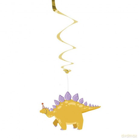 Decoratie Slingers Dino 3dlg.