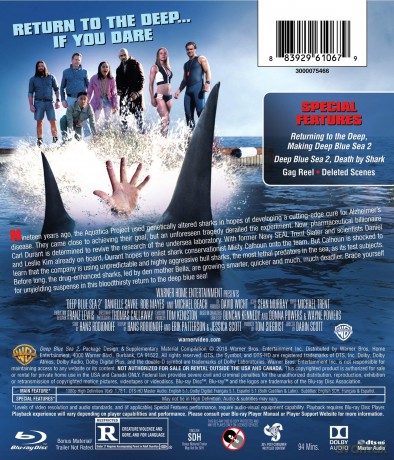 Deep Blue Sea 2 [2xBlu-Ray]