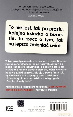 Biznes Do Góry Nogami Wywrócony - Richard Branson [KSIĄŻKA]