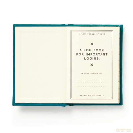 Definitely Not My Passwords Password Diary [KSIĄŻKA]