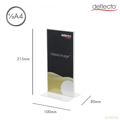 Deflecto: deflecto Tischaufsteller 1/3 DIN A4