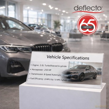 Deflecto: deflecto Tischaufsteller DIN A7 quer