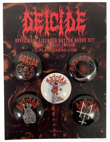 Deicide: Deicide Button Badge Set