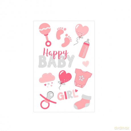 Deko Sticker Motiv 20,3 Bogen FSC
