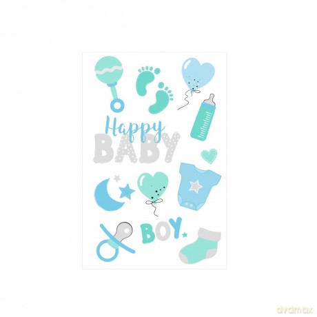 Deko Sticker Motiv 21,3 Bogen FSC