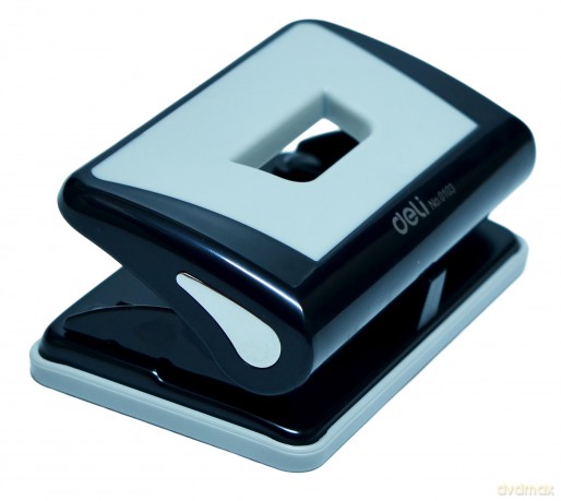 DELI Locher 8 Blatt schwarz