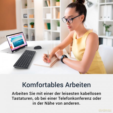 Dell KB500 - Tastatur - kabellos - 2.4 G