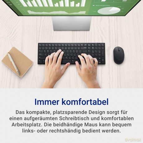 Dell Silent Keyboard and Mouse KM555 Tas