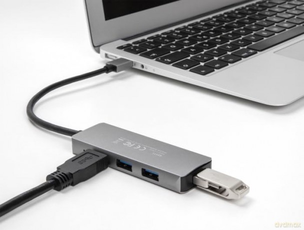 Delock 4 Port USB 3.2 Gen 1 Hub mit USB