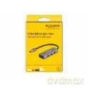 Delock 4 Port USB 3.2 Gen 1 Hub mit USB