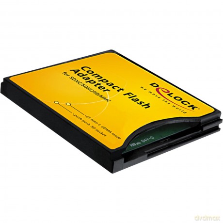 Delock Adapter Compact Flash CF II zu SD