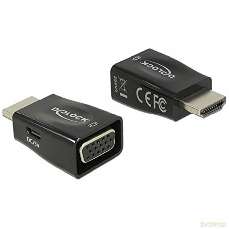 DELOCK Adapter HDMI-A St > VGA Bu