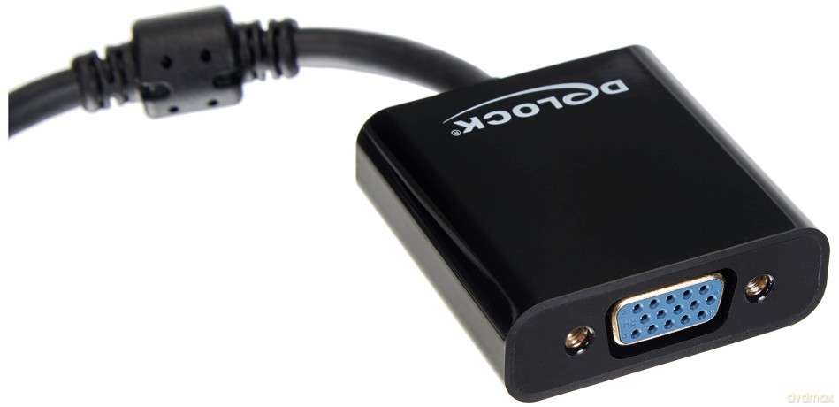 Delock Adapter HDMI-A Stecker > VGA Buch
