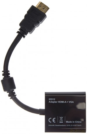 Delock Adapter HDMI-A Stecker > VGA Buch