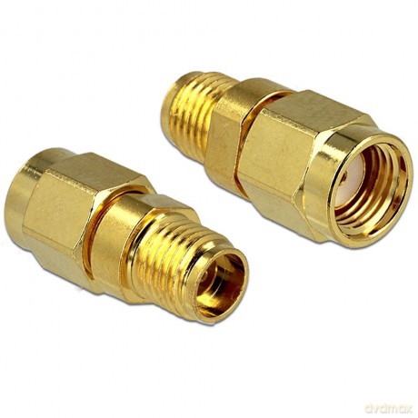 Delock Adapter RP-SMA Stecker > SMA Buch