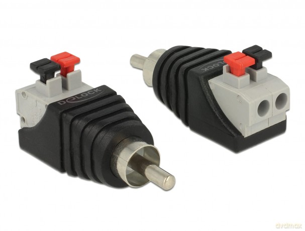 DELOCK Adapter Terminalblock 2Pin -> Cin