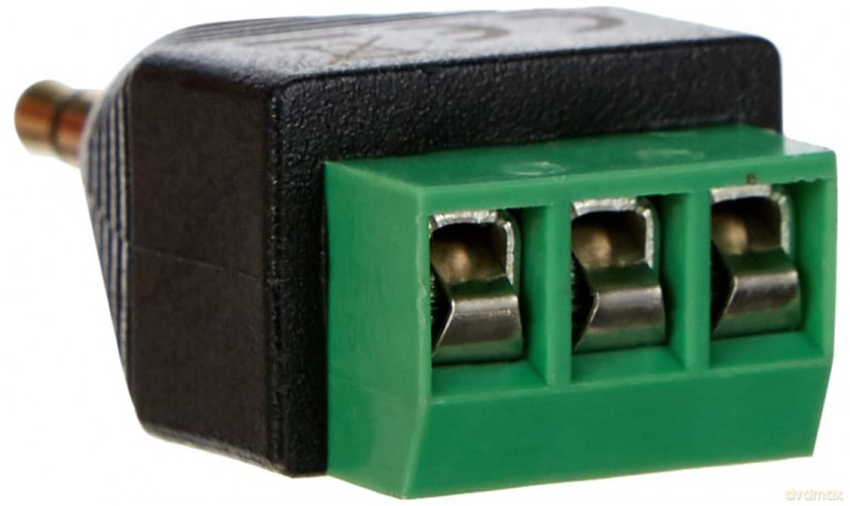 DELOCK Adapter Terminalblock 3Pin -> 3,5