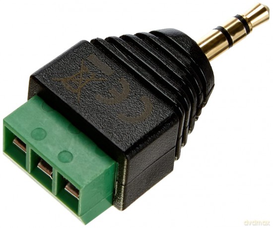 DELOCK Adapter Terminalblock 3Pin -> 3,5