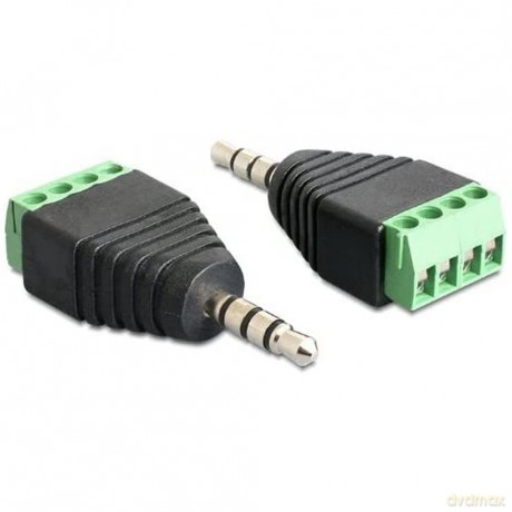 DELOCK Adapter Terminalblock 4Pin -> 3,5