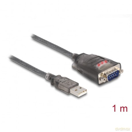 DELOCK Adapter USB 2.0 Typ-A > Seriell R