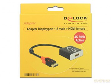 DELOCK Displayport Adapter DP -> HDMI St